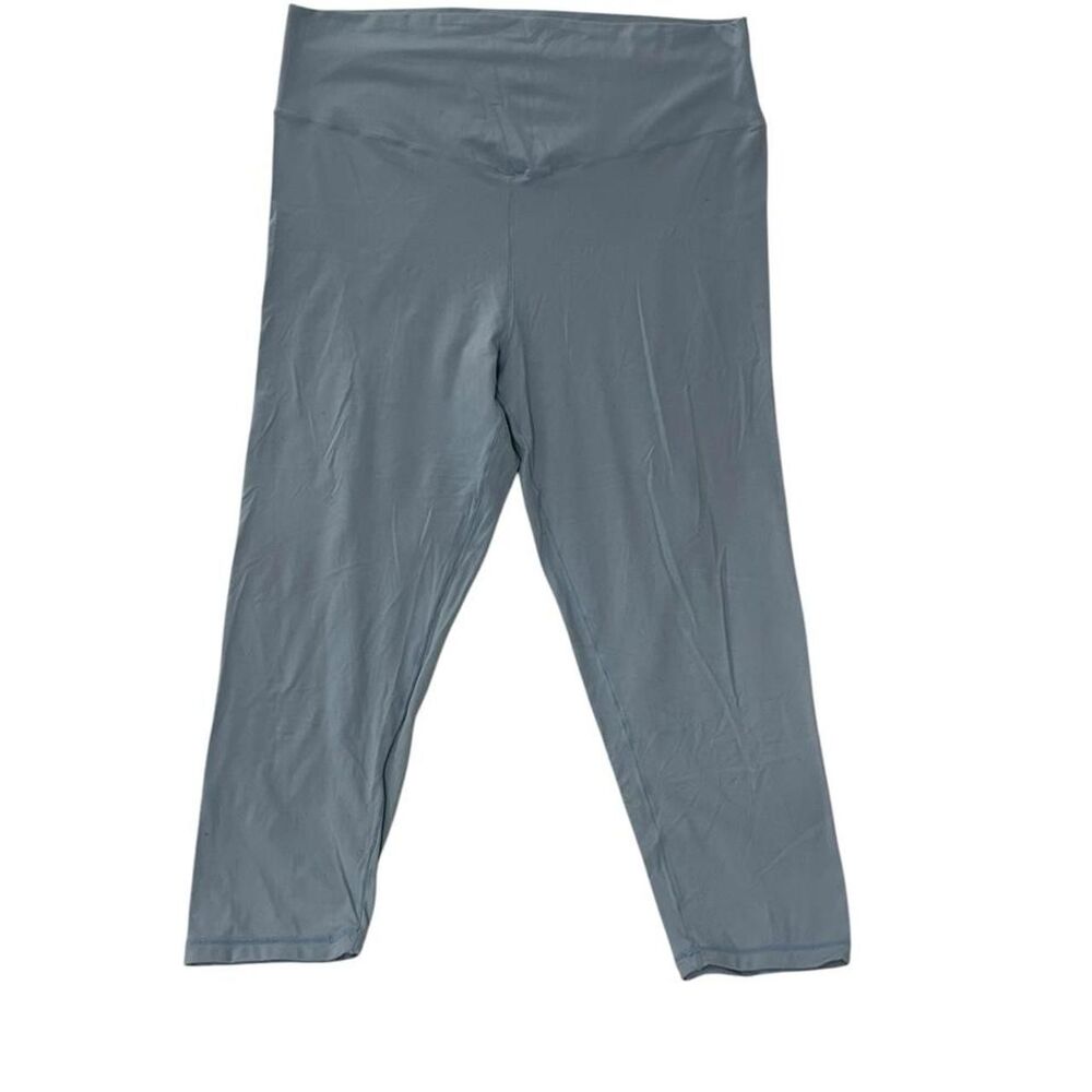Women's Light Blue Athletic Leggings
